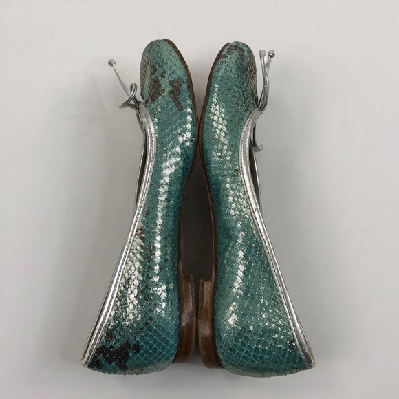 Kate Spade Sequin Bow Toe Ballet Flats - Picture 2 of 6